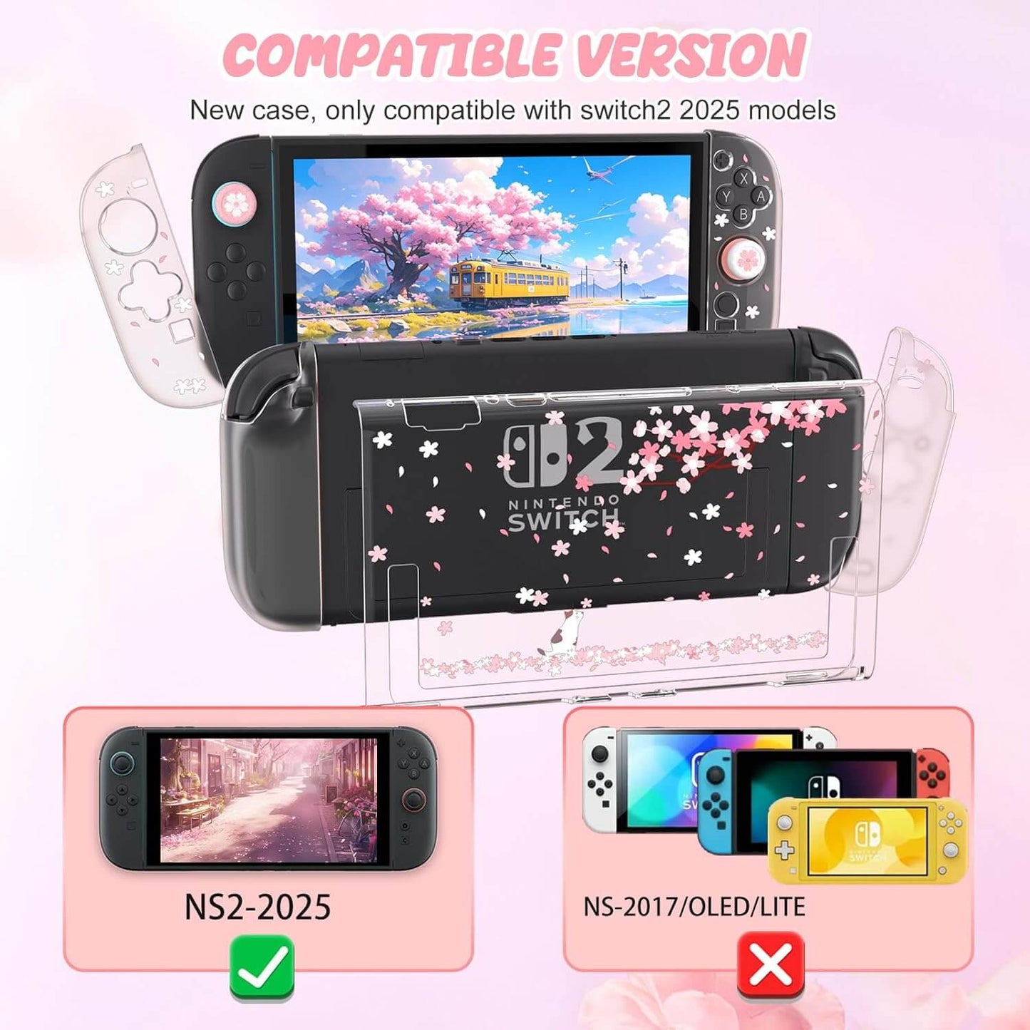 cute nintendo switch 2 cover case