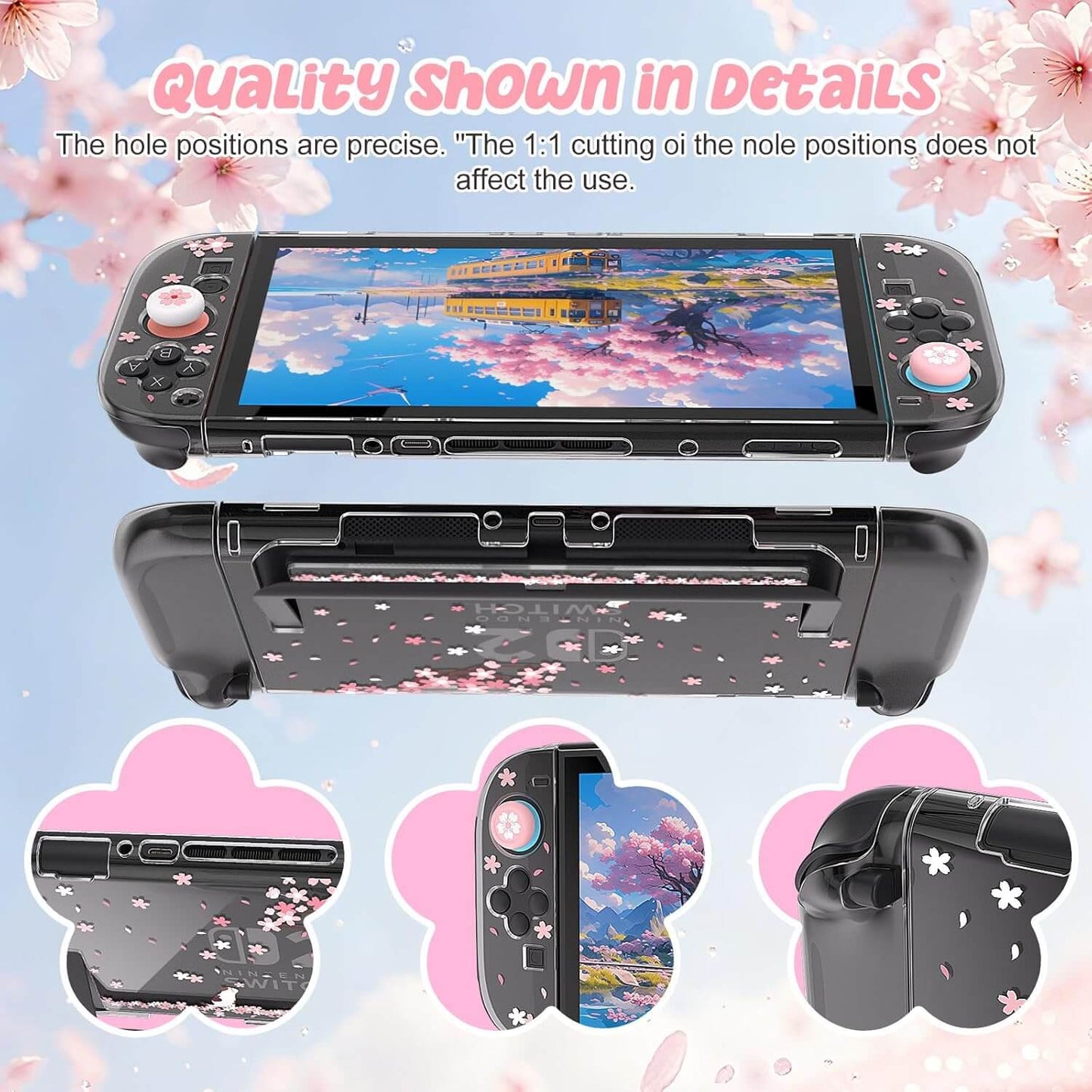 nintendo switch 2 flower case