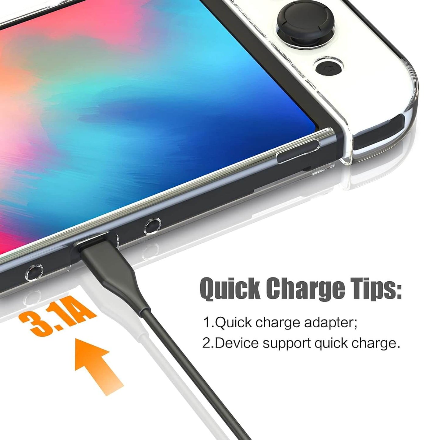 NANANINO USB-C Charging Cable for Switch, PS5 & Xbox Controllers – Fast & Safe Power Cord