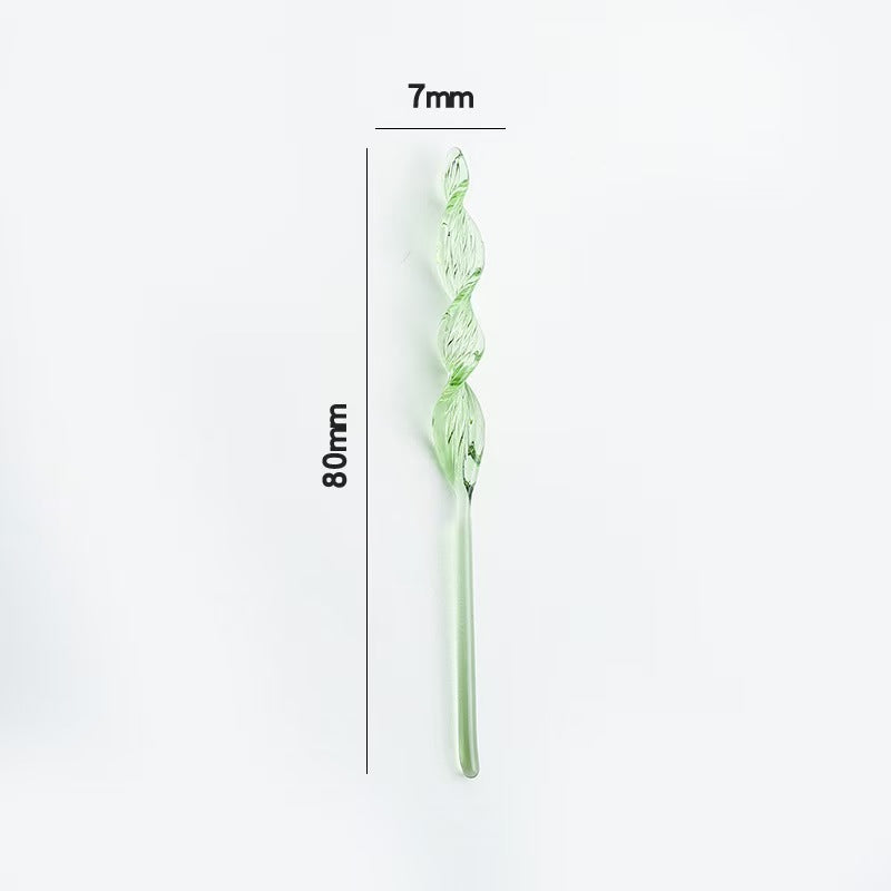 Custom Handmade Glass Birth‑Month Flower Mini Bouquet Keepsake Gift