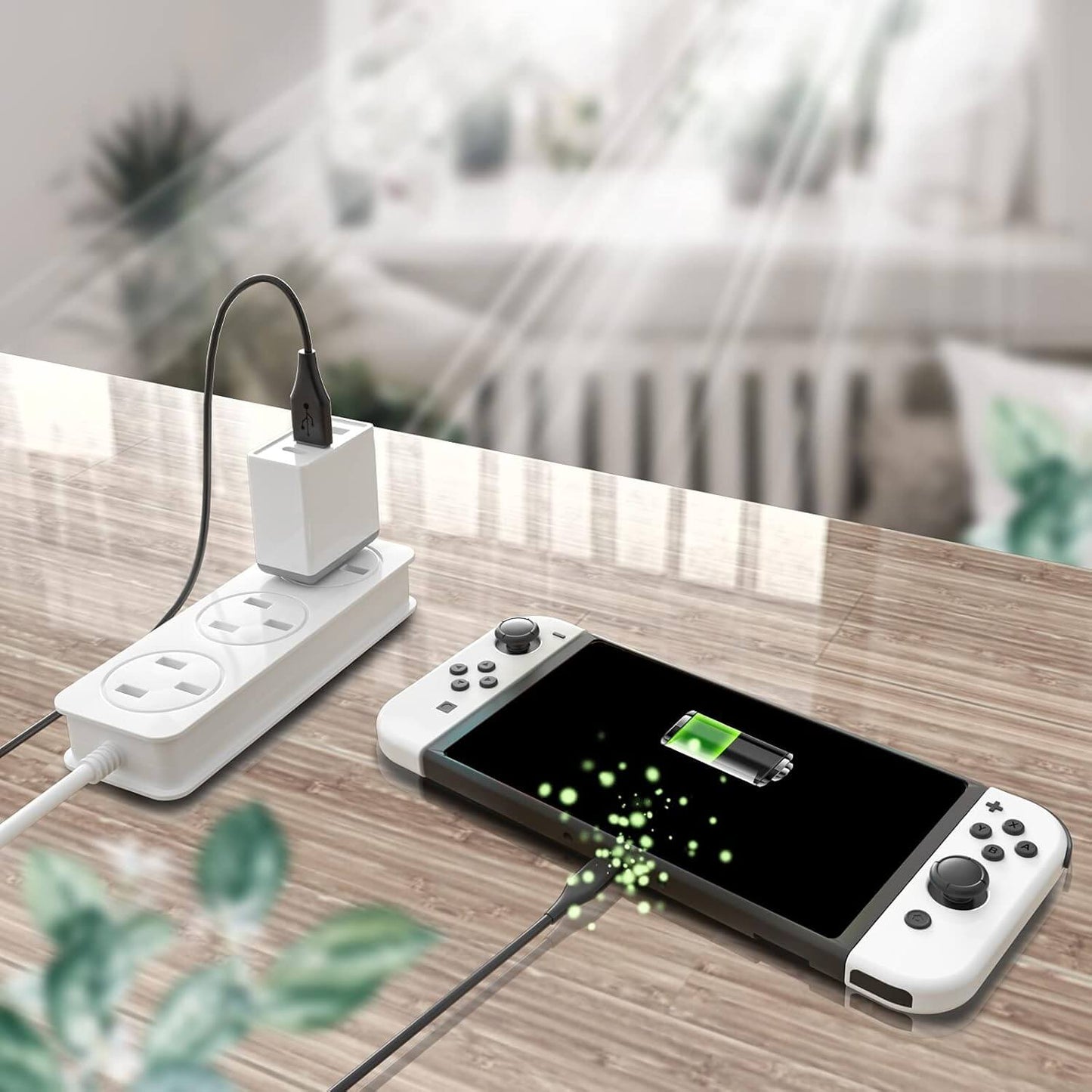 NANANINO USB-C Charging Cable for Switch, PS5 & Xbox Controllers – Fast & Safe Power Cord