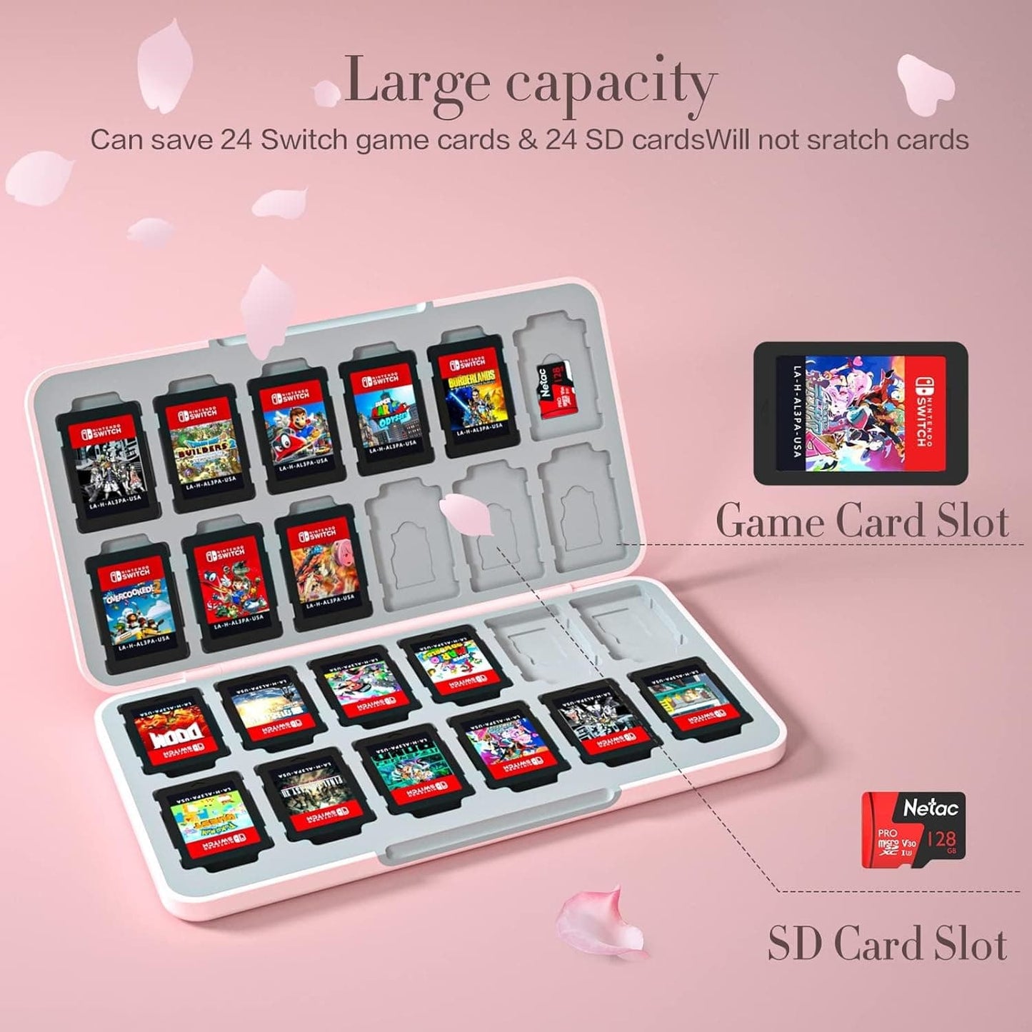 Sakura Game Card Case for Switch 2
