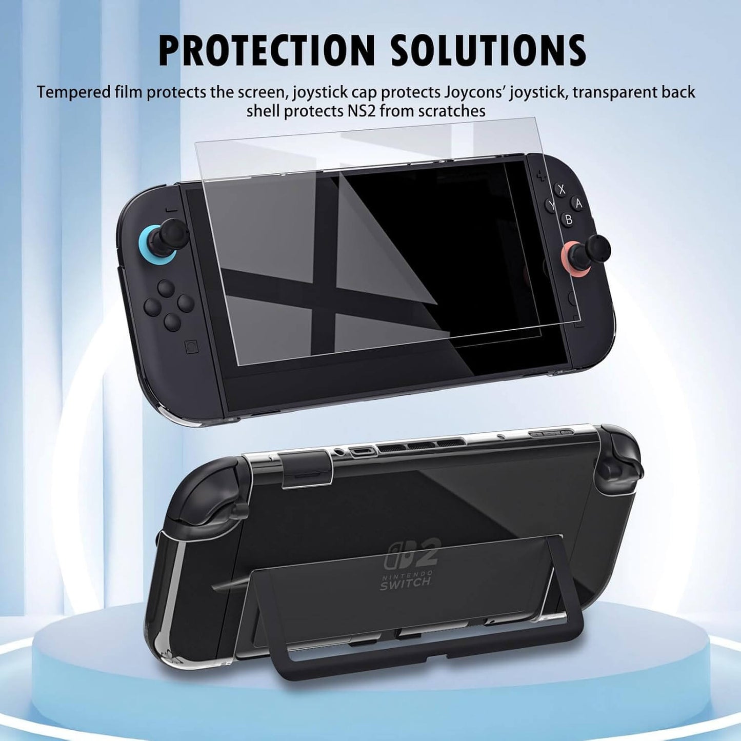nintendo switch 2 clear case