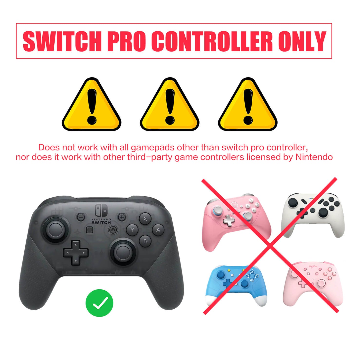 Cute Cat Paw Skin for Switch Pro Controller - Soft Silicone Protective Cover with Thumb Grip Caps and Stickers, Personalized Gaming Accessory for Kids & Cat Lovers - Pink